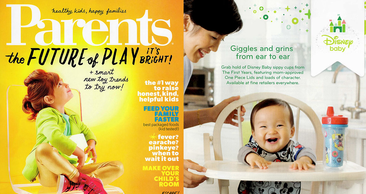 Disney Baby Advertising for Mickey Mouse Consumer Products